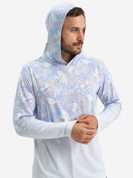 Лонгслив мужской Extreme Fishing ADD-G701H для рыбалки, с капюшоном, UPF50+ с защитой от насекомых