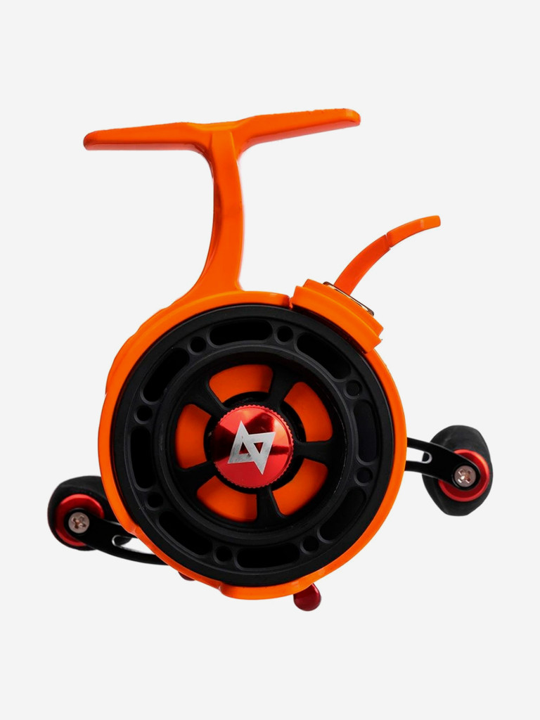 Катушка мультипликаторная зимняя Nisus Maverick Оранжевый LH (N-FCK60-О-L)