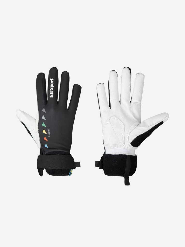 Гоночные лыжные перчатки Lillsport, модель Legend Black