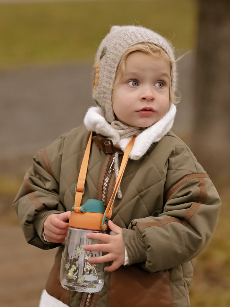 Бутылочка детская питьевая Арктика, тритановая (для напитков), 480 мл, морошка