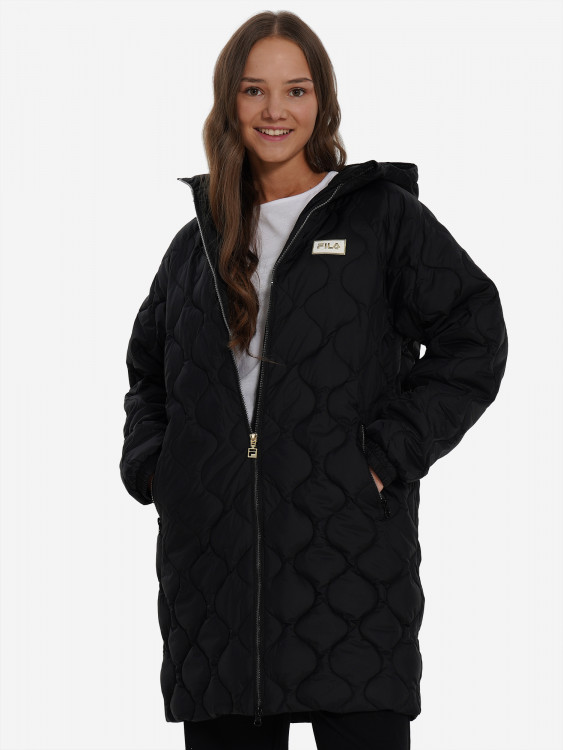 Пальто утепленное для девочек FILA