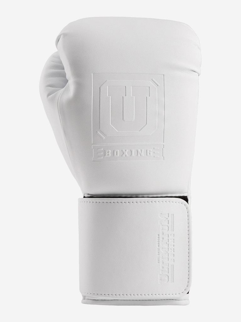 Тренировочные перчатки на липучке ULTIMATUM BOXING GEN5PRO-HTN WHITE