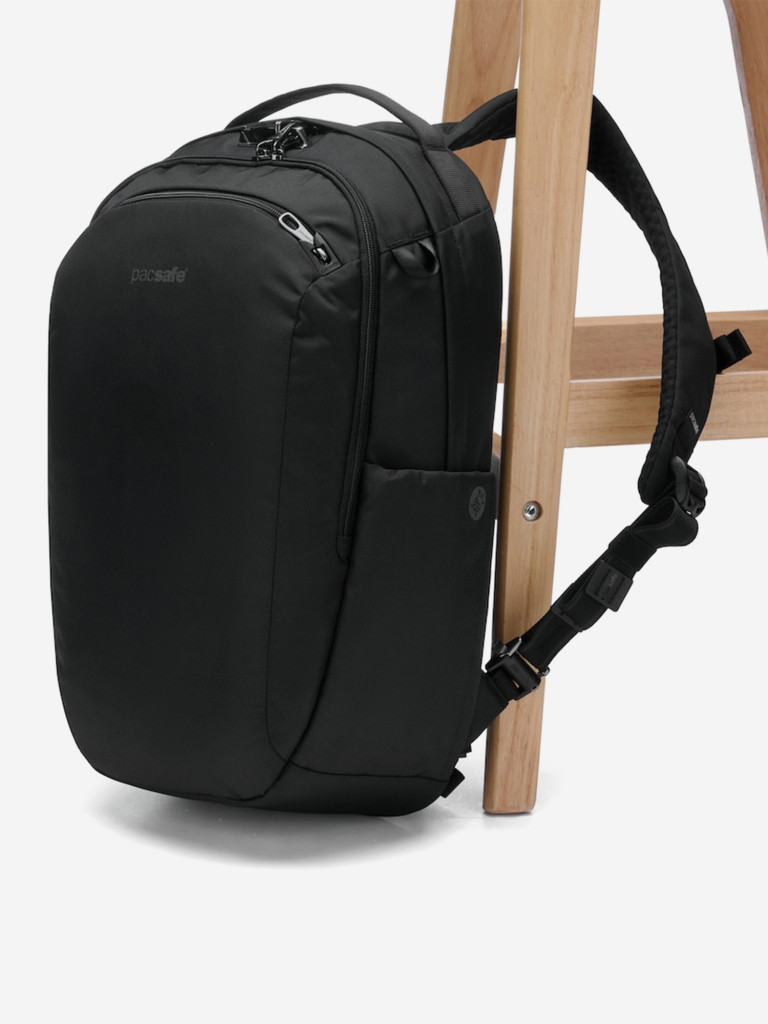 Рюкзак антивор Pacsafe V 26L Tour, Jet Black, 26 л.