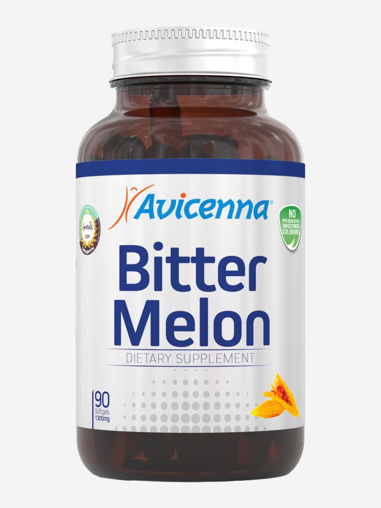 Жиросжигатель Avicenna® Момордика Харанция (Горькая дыня) для нормализации уровня сахара и метаболизма, 90 капсул