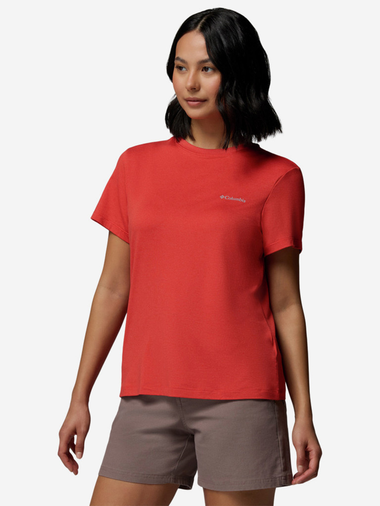 Футболка женская Columbia Parsons Point SS Logo Tee
