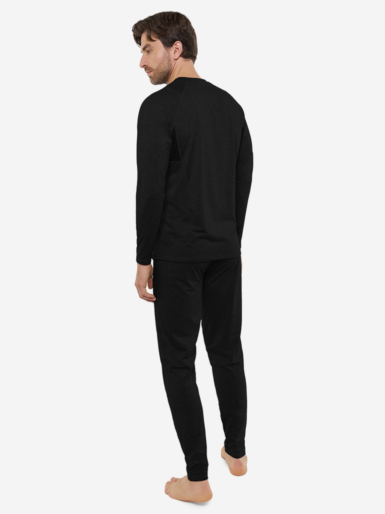 Термобелье мужское комплект HUT AMBUSH для охоты, черный