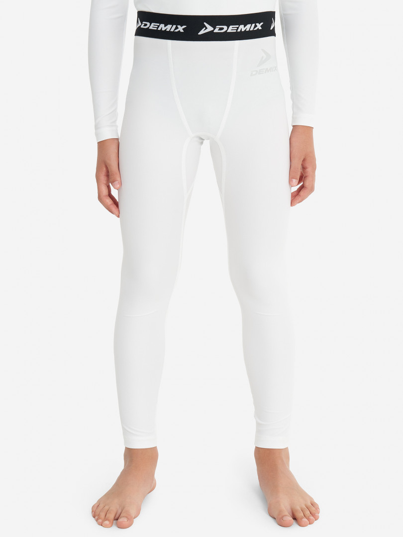 Тайтсы компрессионные для мальчиков Demix Белый 749₽