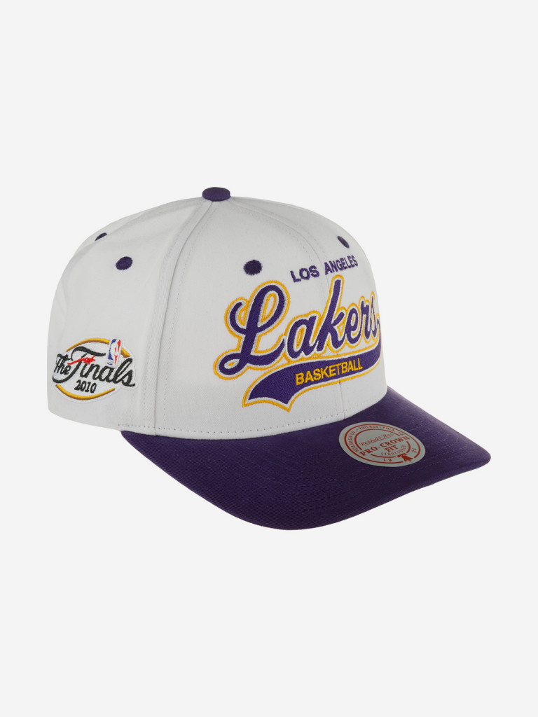 Бейсболка MITCHELL NESS HHSS7289-LALYYPPPWHIT Los Angeles Lakers NBA (фиолетовый)