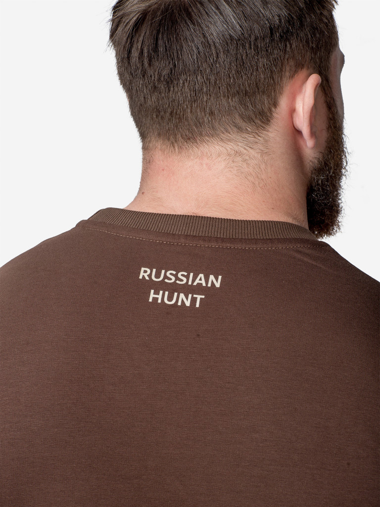 Лонгслив Harweld Russian Fishing (шоколад)