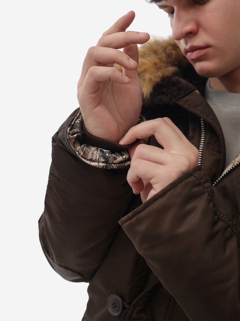 Парка зимняя мужская N-3B Regular Fit Alpha Industries