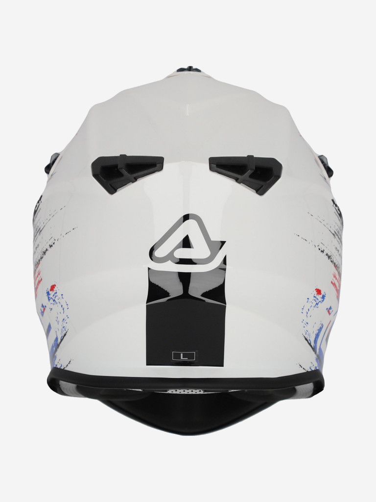 Мотошлем Кроссовый взрослый Acerbis LINEAR 22-06 White/Blue/Red