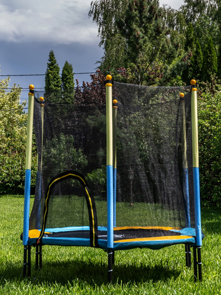 Батут DFC JUMP KIDS 60" желто-синий