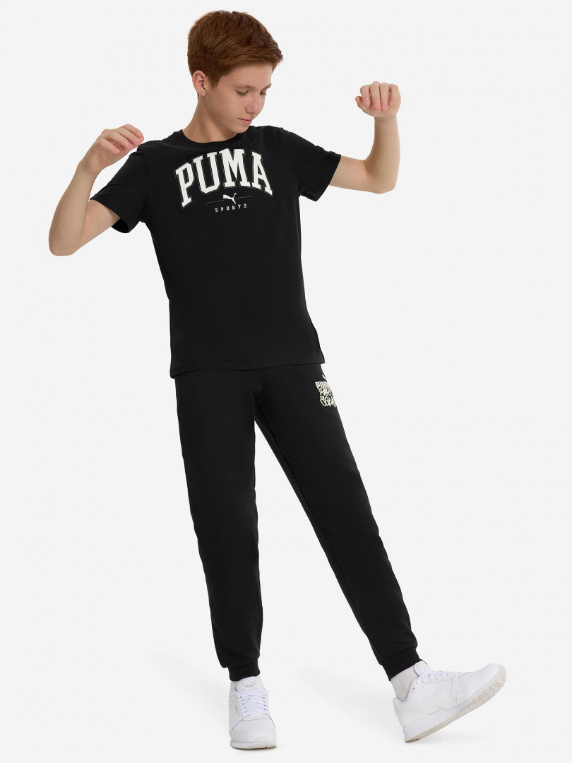 Брюки для мальчиков PUMA ESS+ 30888280299 Черный, размер 152, фото 4