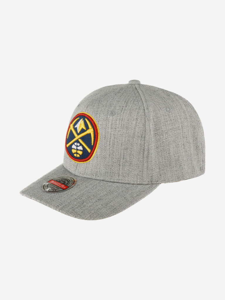 Бейсболка MITCHELL NESS HHSS3273-DNUYYPPPGYHT Denver Nuggets NBA (серый)