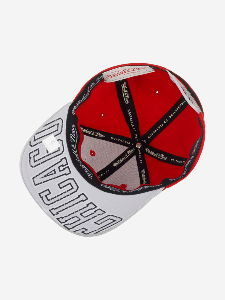 Бейсболка MITCHELL NESS 6HSSMM19493-CBURDGY Chicago Bulls NBA