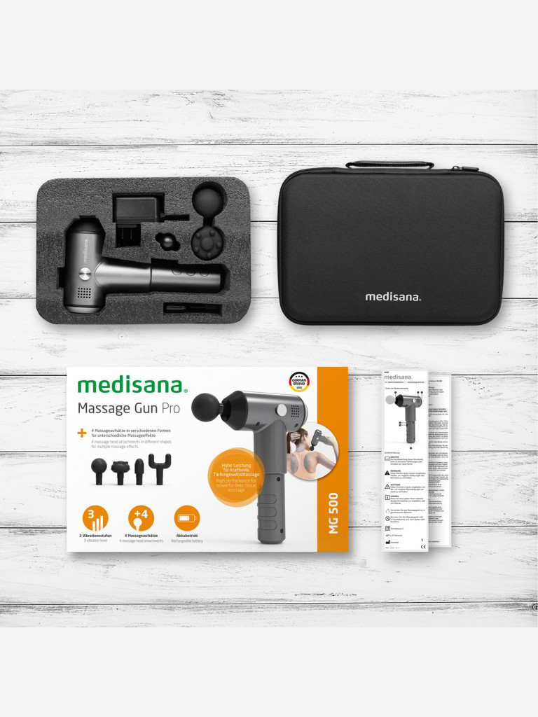 Массажный пистолет PRO Medisana MG 500