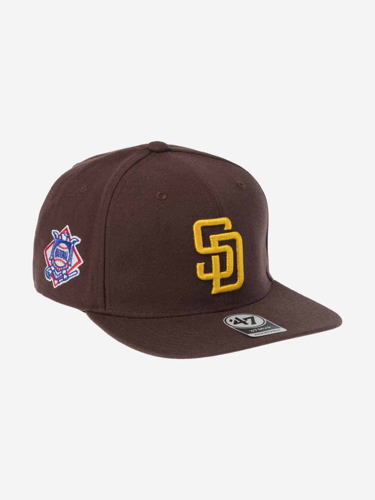 Бейсболка с прямым козырьком 47 BRAND B-SRS21WBP-BWA San Diego Padres MLB