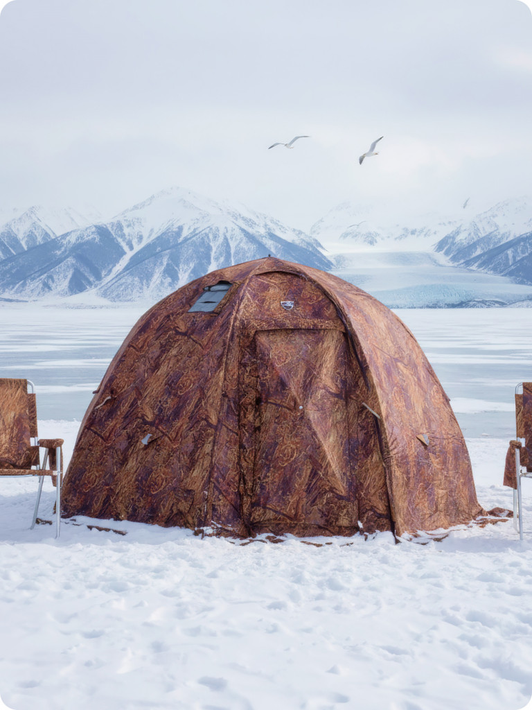 Палатка УП-2 Берег, 7 местная, двухслойная, в чехле
