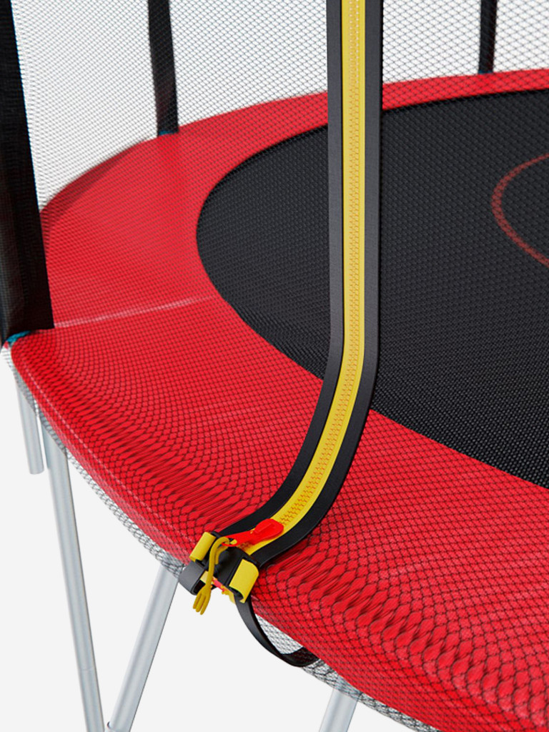 Батут DFC PELPO 12 футов с сеткой RED