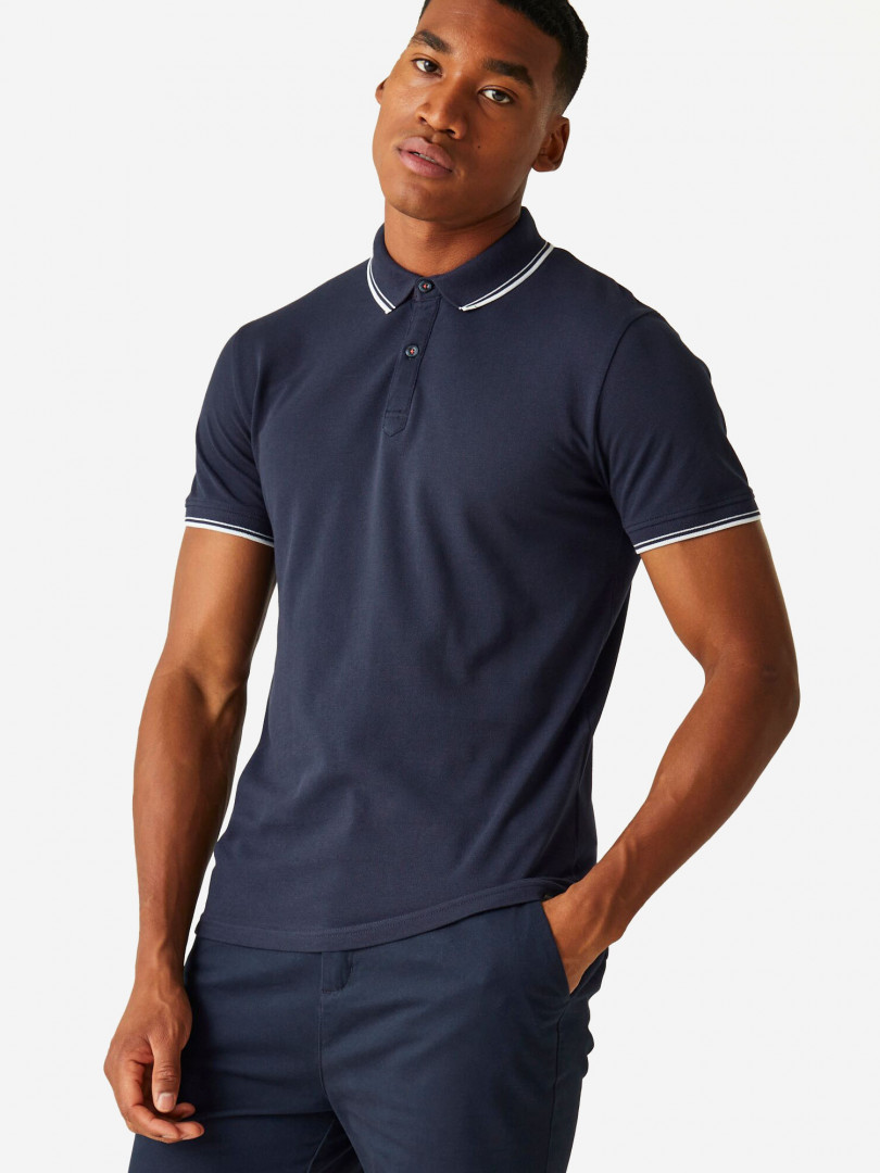 фото Поло мужское regatta tadeo, синий