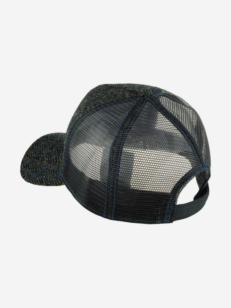 Бейсболка с сеточкой STETSON 7760501 TRUCKER CAP HARRIS TWEED (серый)