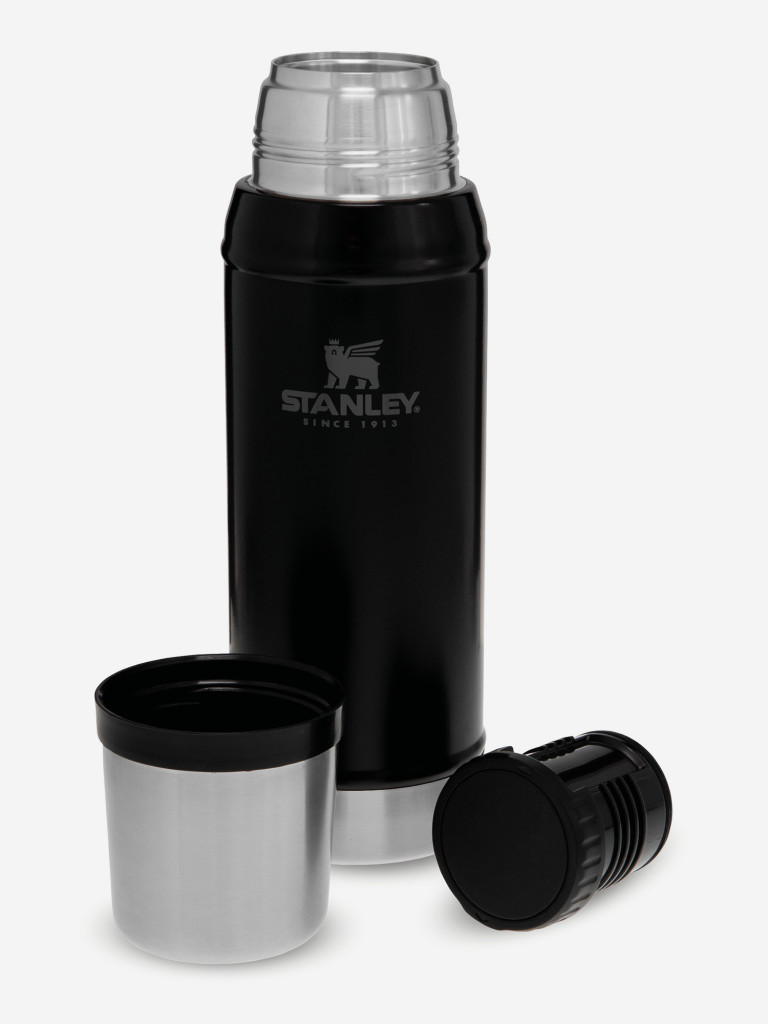Термос для напитков Stanley Classic, 750 мл, черный