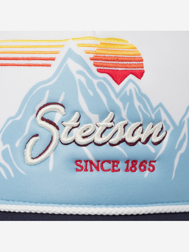 Бейсболка с сеточкой STETSON 7745101 TRUCKER CAP ALPINE SUNSET