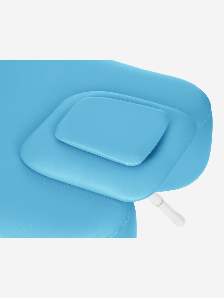 NUBIS PRO Массажный стол складной с регулировкой высоты и вырезом для лица, 190 х 75 см, Светло-голубой