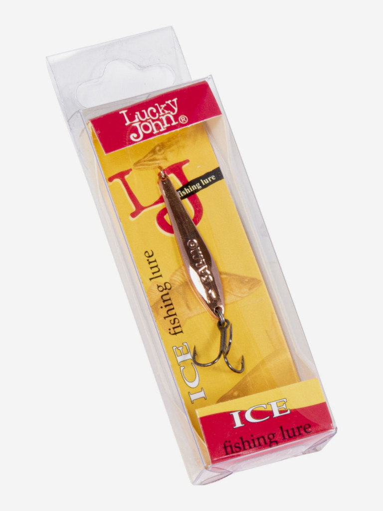 Блесна вертикальная зимняя Lucky John S-1 с тройником 01.5г