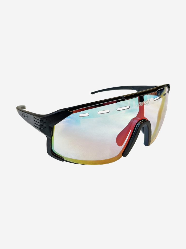ALPHA glasses black, (2 lenses: polarized / Category 0)