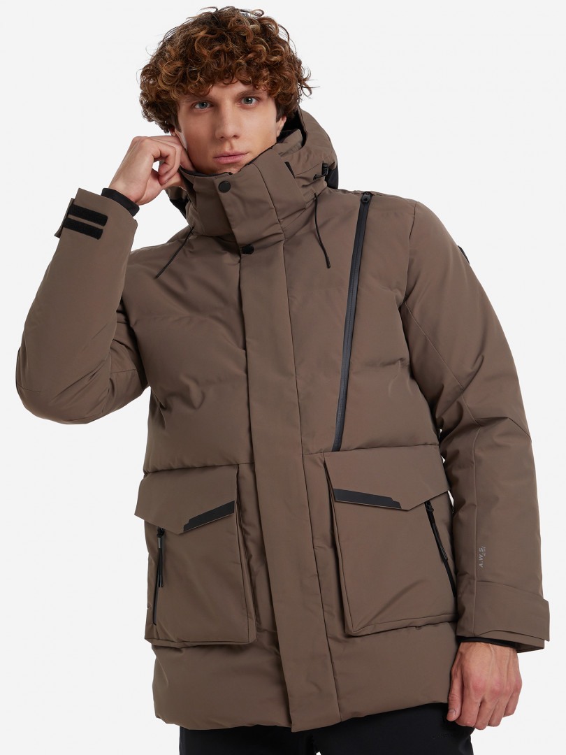 фото Куртка утепленная мужская luhta iivaara, коричневый