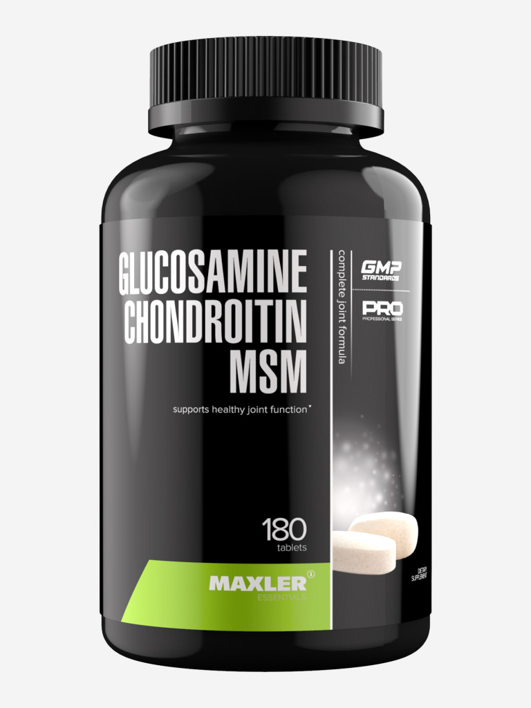 Глюкозамин Хондроитин MSM, Maxler Glucosamine Chondroitin MSM, 180 таблеток