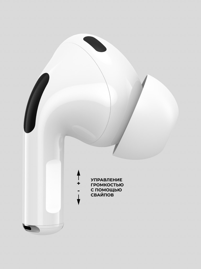 Беспроводные наушники с микрофоном Air Pro 2, TWS, bluetooth 5.3, 300 мАч, Qi
