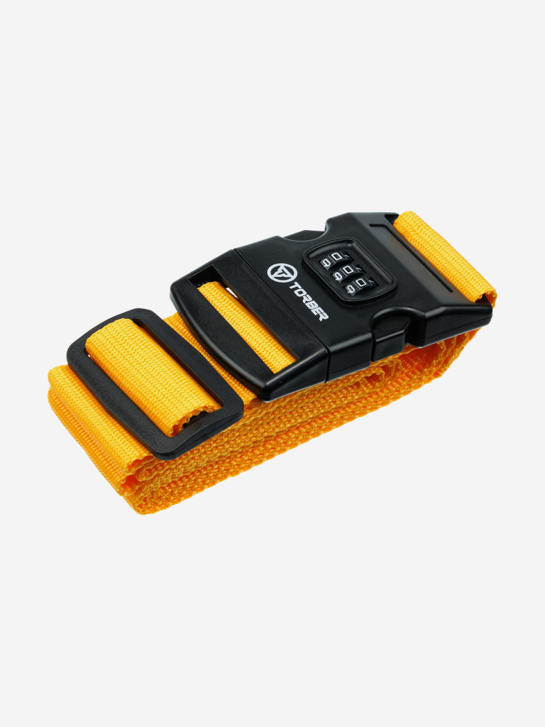 Ремень для чемодана TORBER желтый