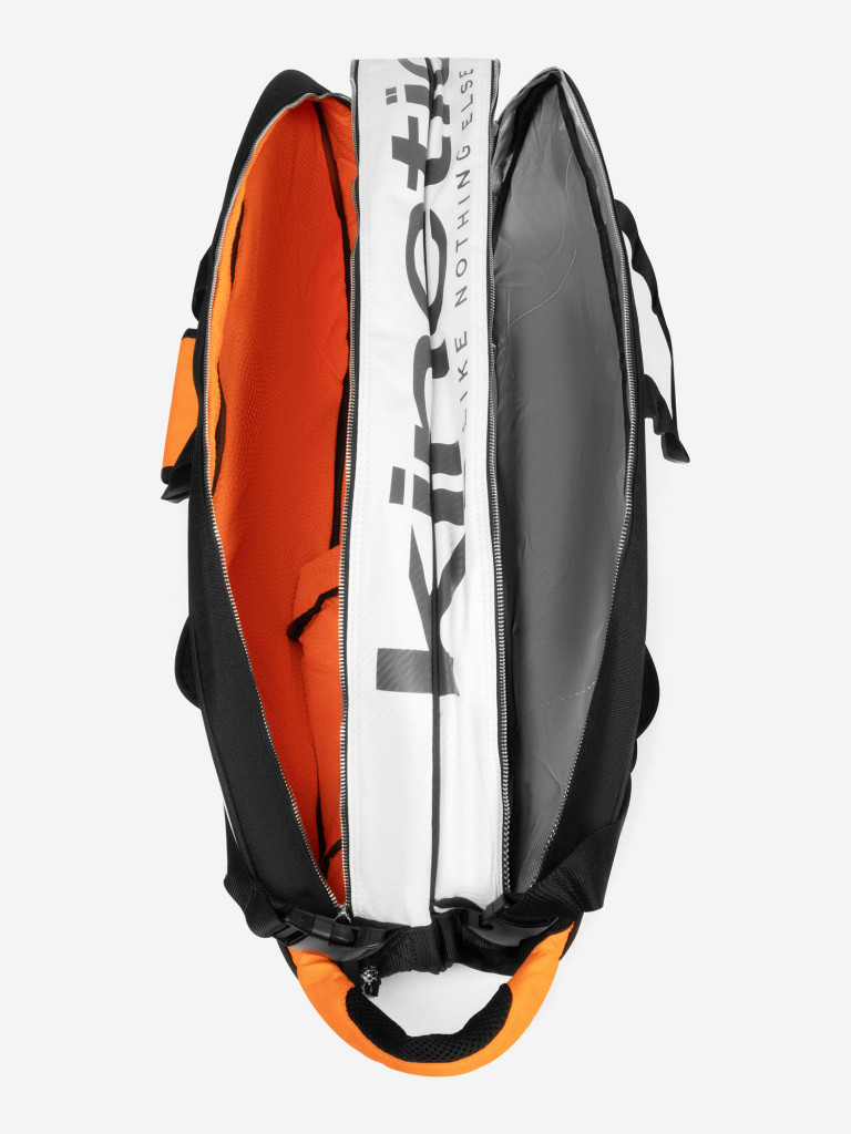 Сумка два отедления Double Thermo Bag - Black/White/Orange