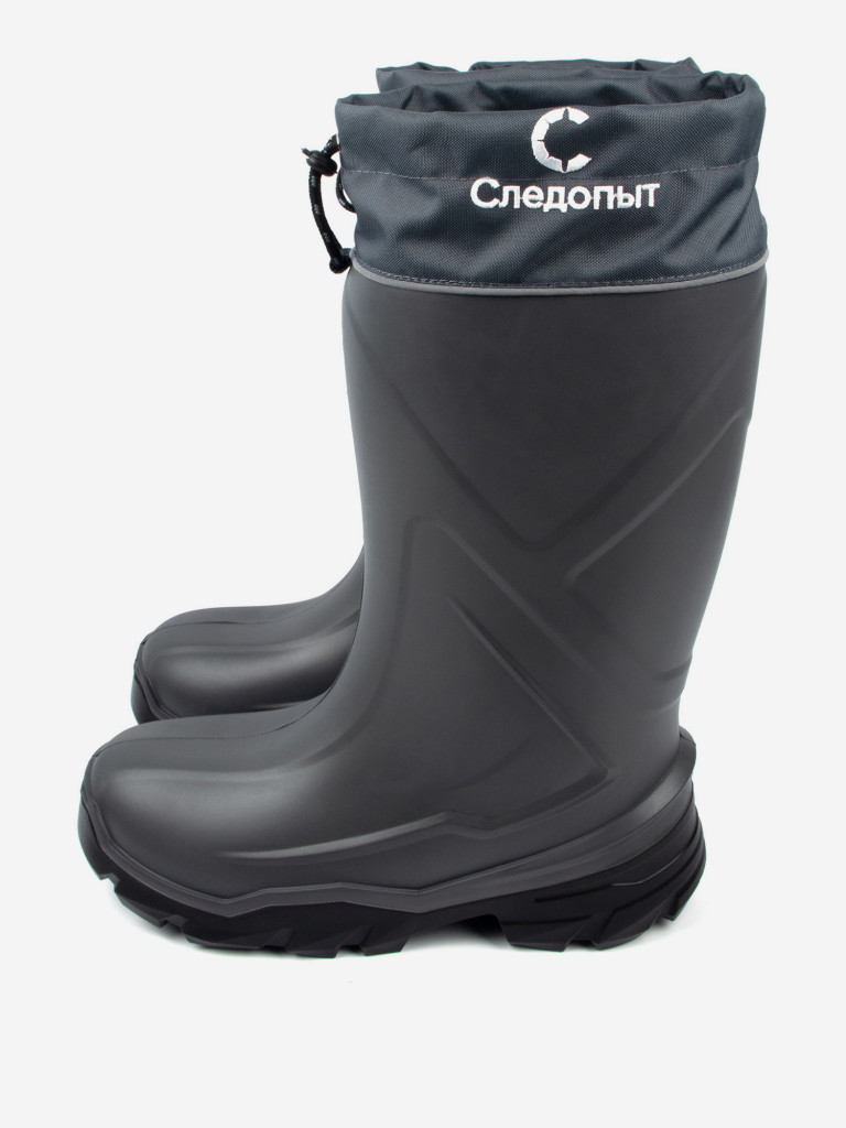 Сапоги рыболовные СЛЕДОПЫТ зимние мужские подошва ПУ с шипами, 5-слойный вкладыш, до -50°С