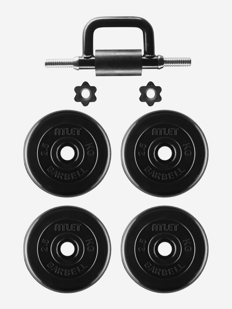 Гиря разборная BARBELL ATLET 14 кг Арт.2 Черная