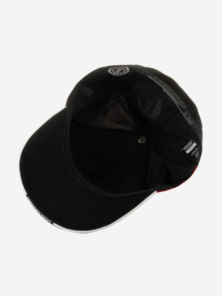 Бейсболка 47 BRAND H-RCKHL04BBP-BK Chicago Blackhawks NHL (черный)