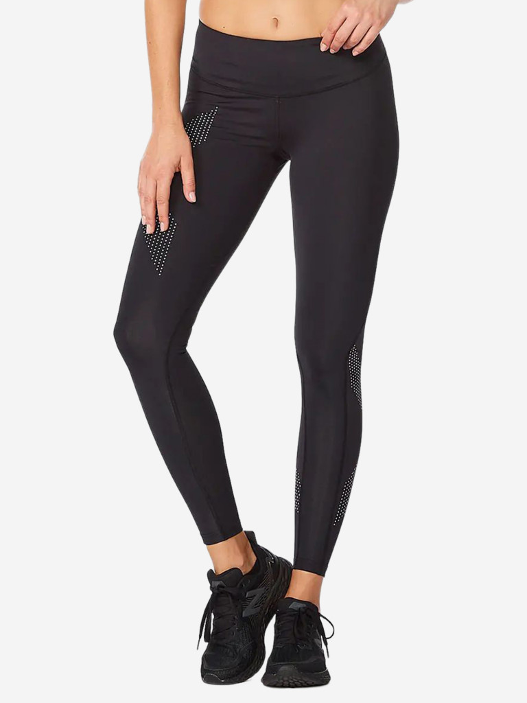 Компрессионные тайтсы 2XU Motion Mid-Rise Compression Tights Black