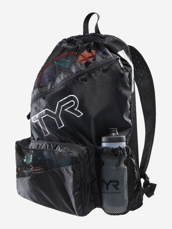 Рюкзак для аксессуаров TYR Elite Team Mesh Backpack Черный цвет — купить за 4499 руб., отзывы в интернет-магазине Спортмастер