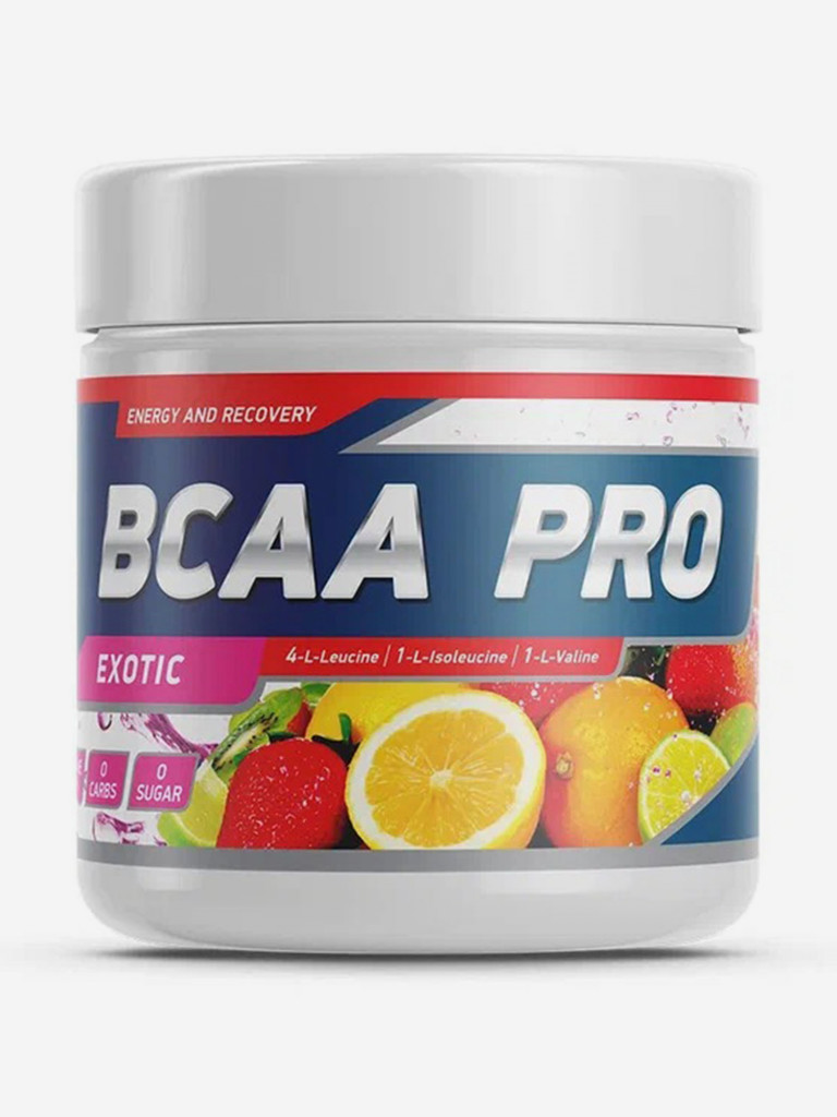 Аминокислоты BCAA PRO 250 g Фруктовый пунш Geneticlab Nutrition