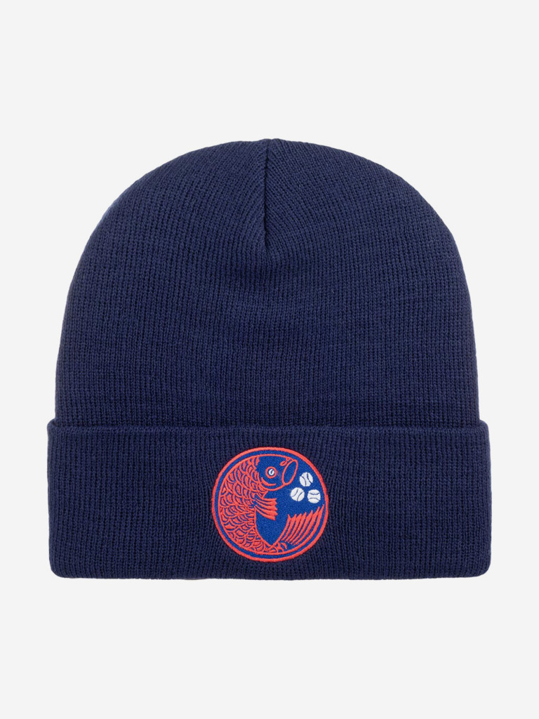 Шапка с отворотом AMERICAN NEEDLE 21019A-HTC Hiroshima Carp Cuffed Knit