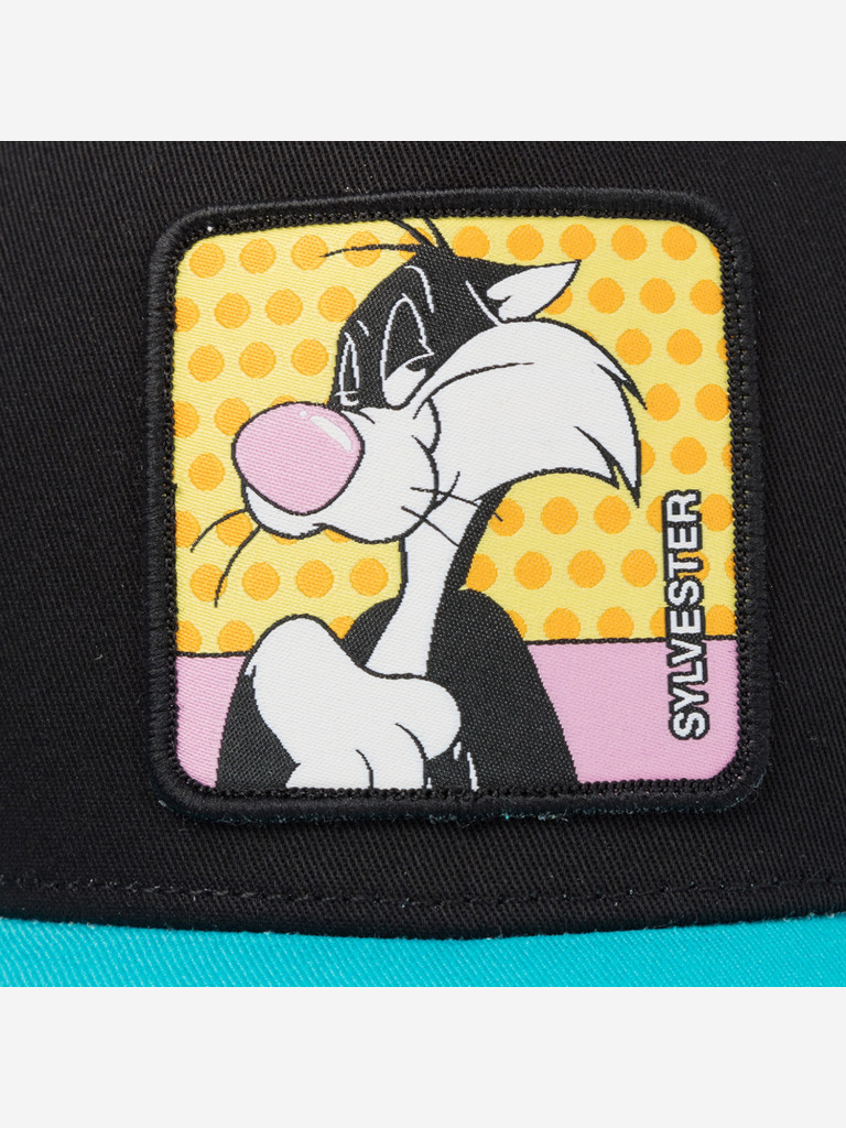 Бейсболка с сеточкой CAPSLAB CL/LOO11/1/CT/SYL Looney Tunes Sylvester (черный)