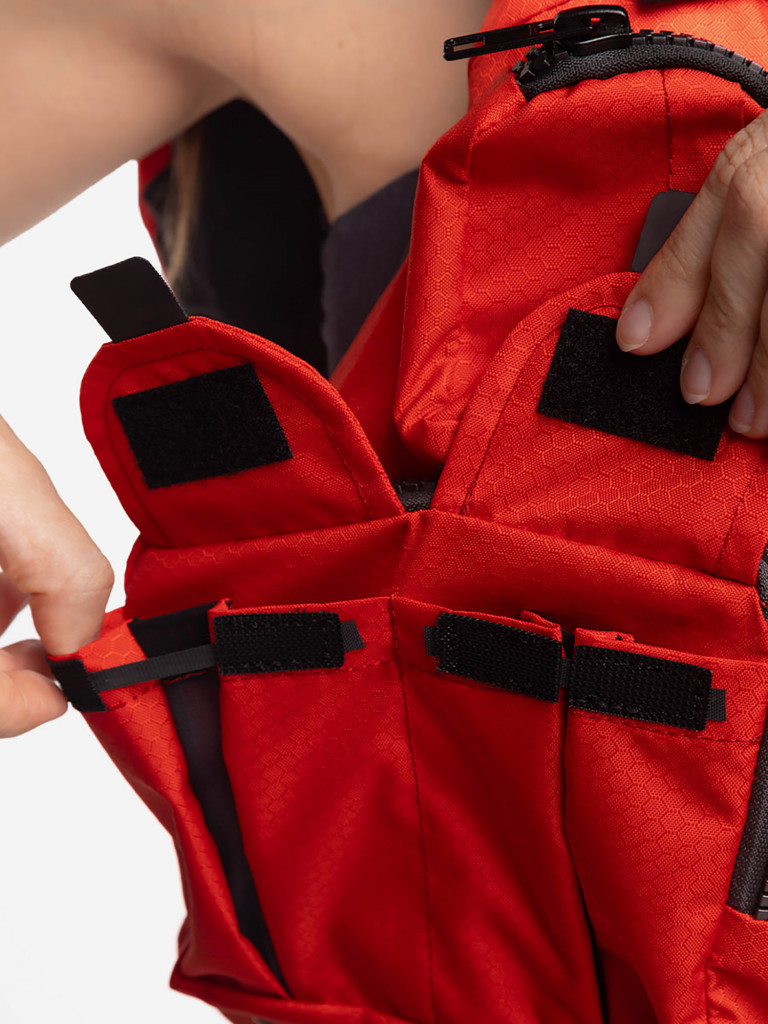 Спасательный жилет для рыбалки на каяке hikeXp Hook Red