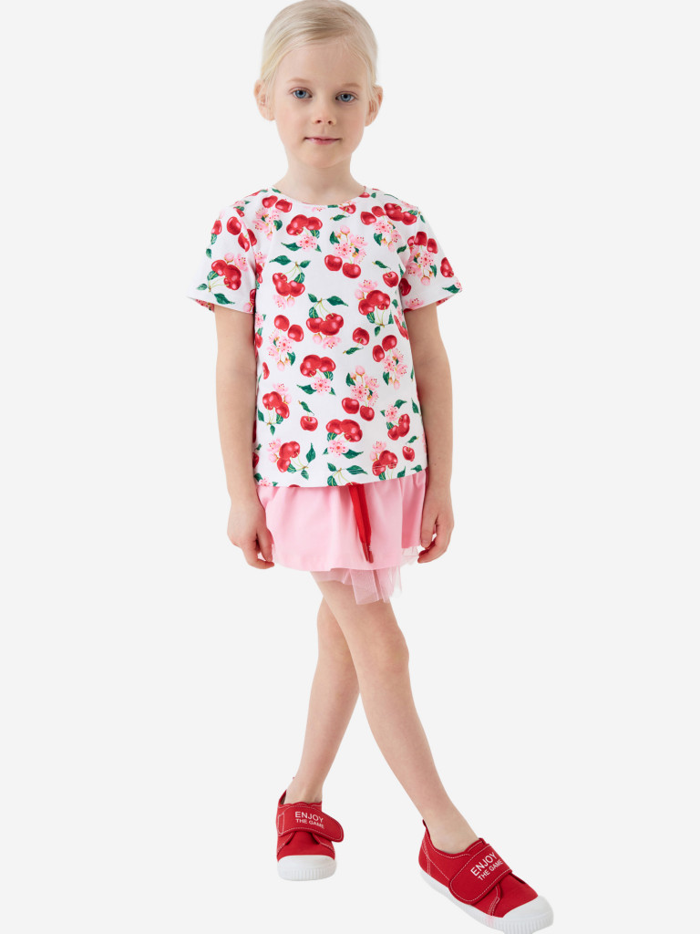 Футболка для девочки, 2 шт в комплекте PlayToday