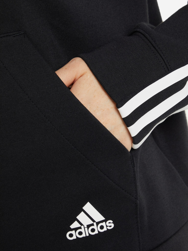 Толстовка женская Adidas Essentials Loose-Cut 3-Stripes