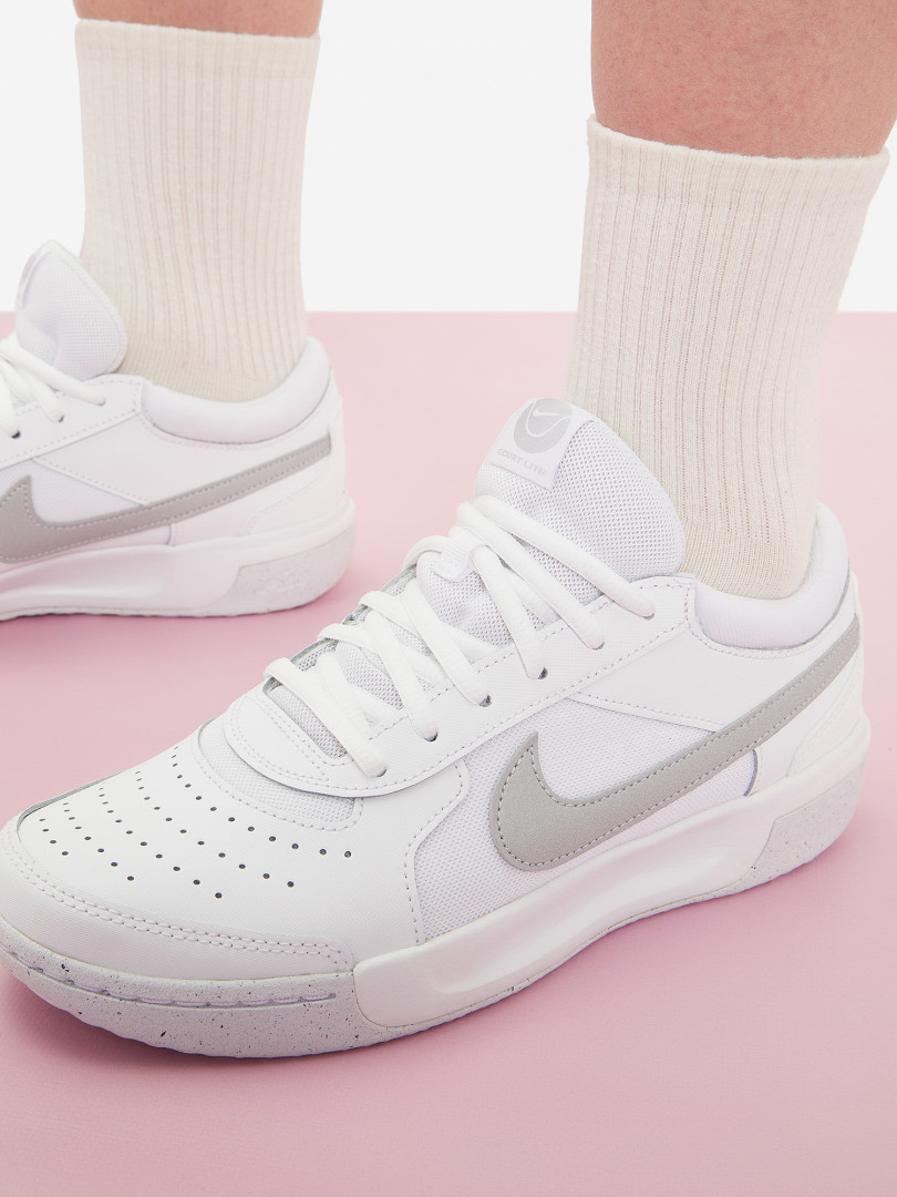 фото Кроссовки женские nike court air zoom lite 3, белый