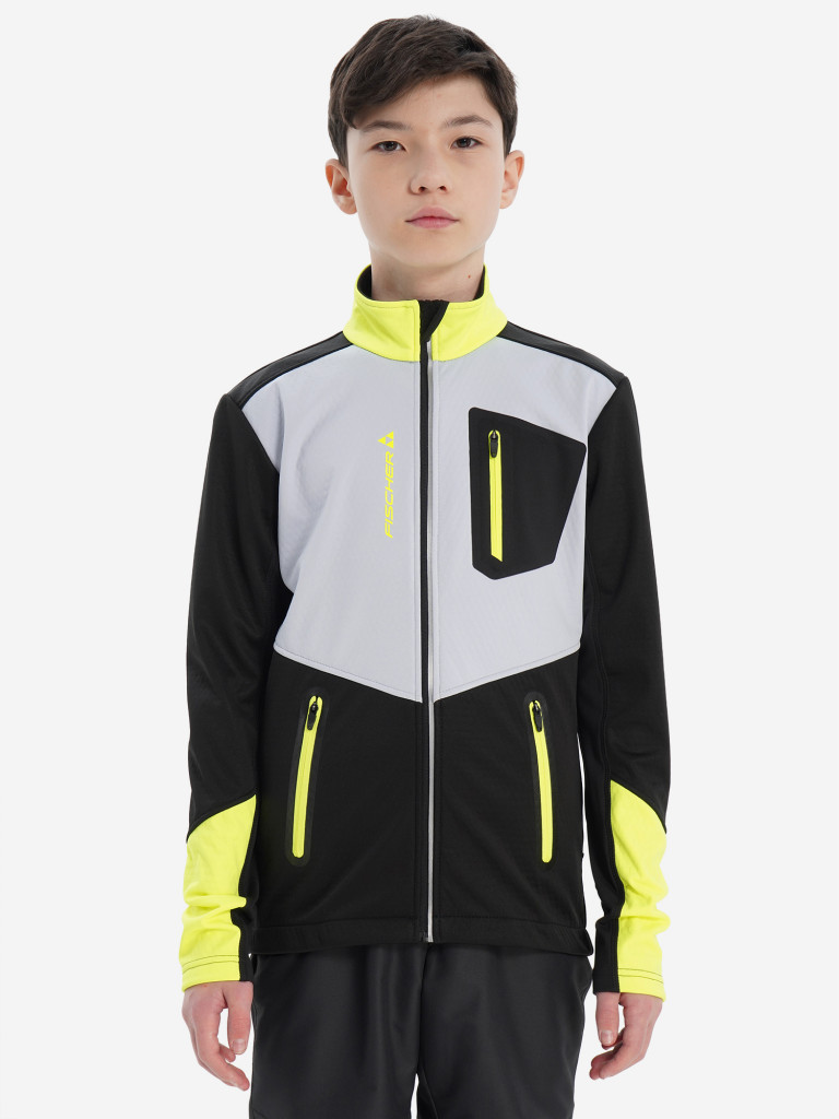 Куртка для беговых лыж для мальчиков Fischer