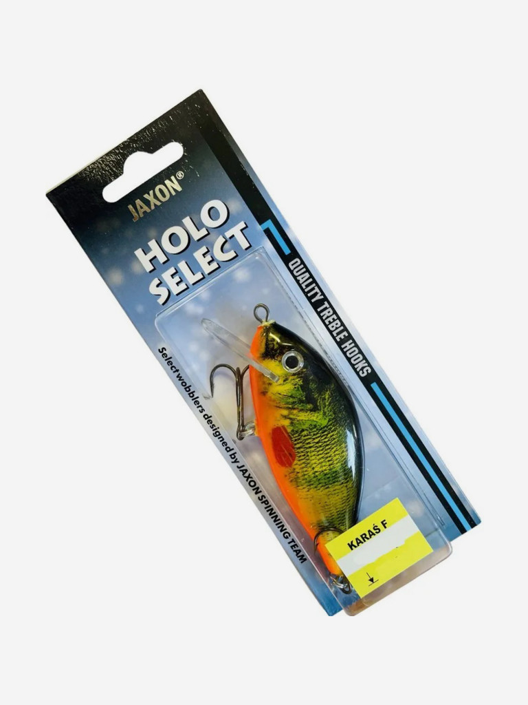 Воблер Jaxon Karas UV 8F OМ / плавающий / 8 см, 13 гр
