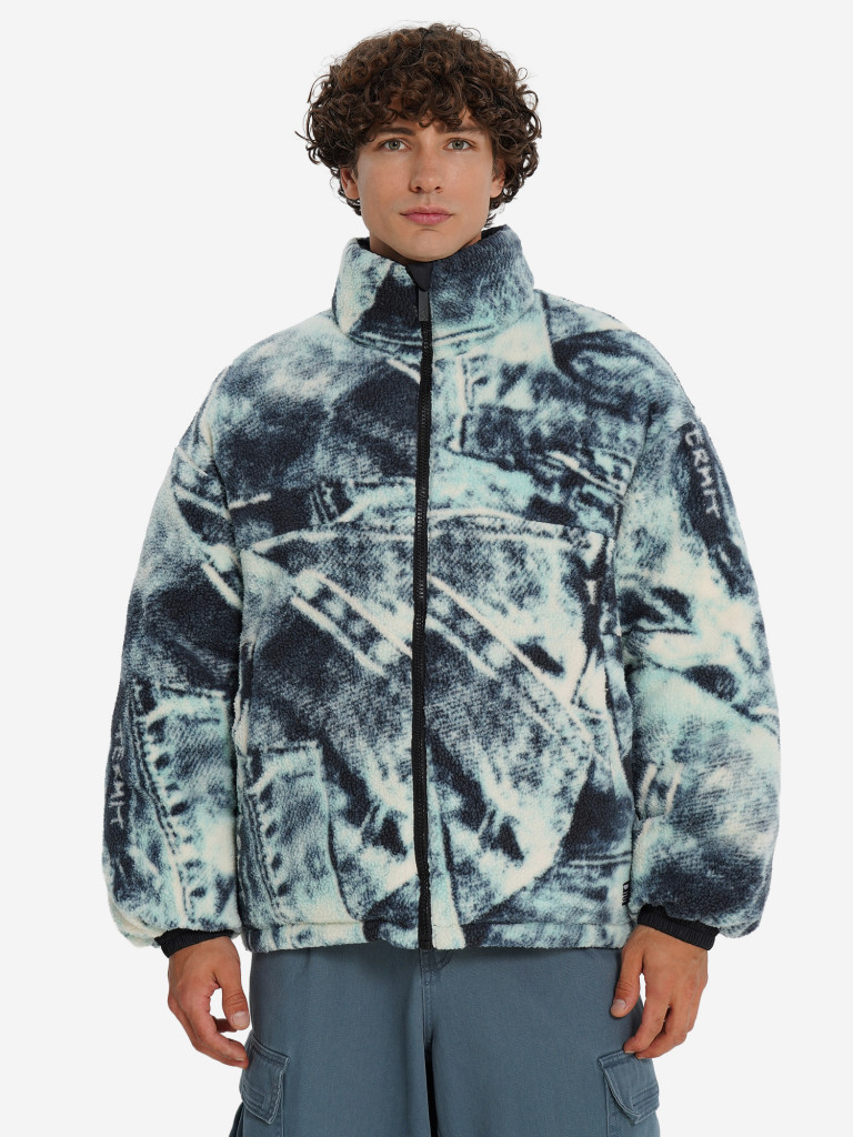 Пуховик мужской двусторонний оверсайз Termit